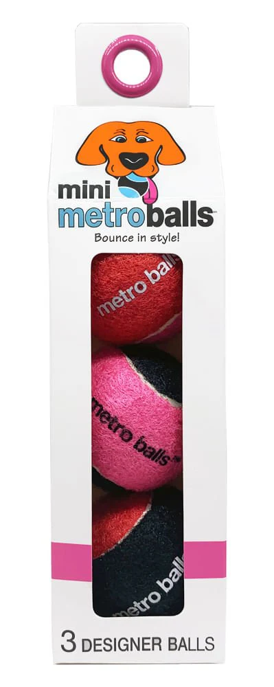 Mini Metro Balls, 3 pk - Buy Pet Shop