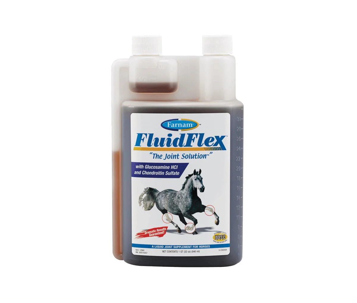 Farnam Fluidflex Liquid Joint Supplement for Horses, 32 Ounces, 32 Day Supply - Buy Pet Shop