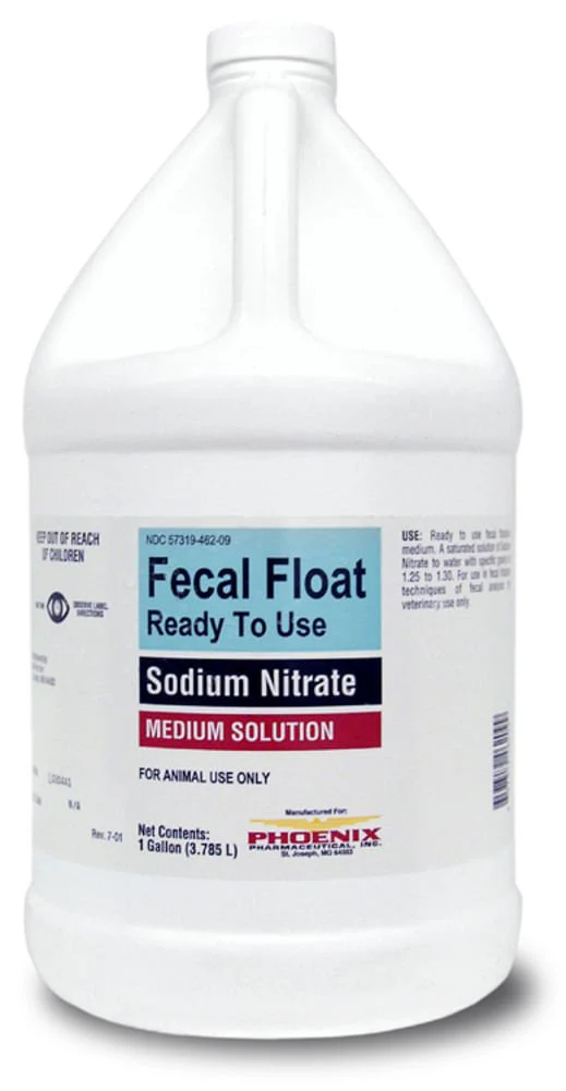 Phoenix Fecal Float, Ready To Use, Sodium Nitrate, 1 Gallon - Buy Pet Shop