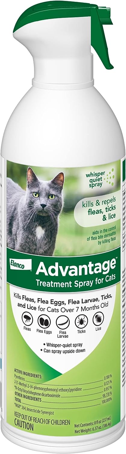 Advantage Treatment Spray for Cats, 8 oz - Buy Pet Shop