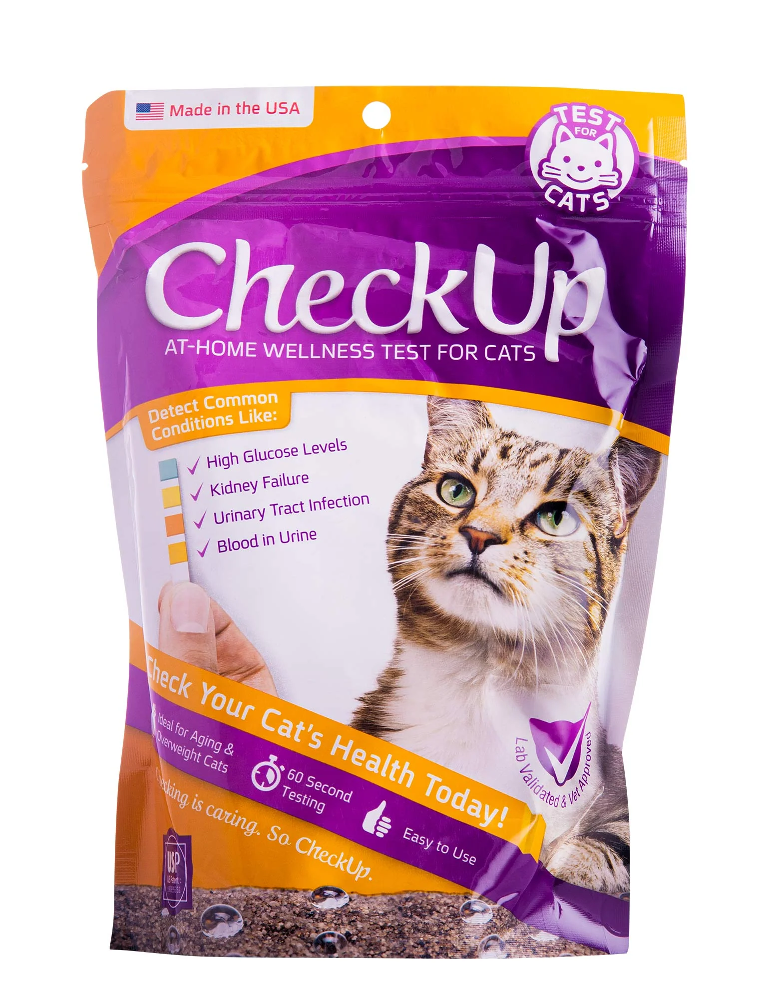 CheckUp At Home Wellness Test Kit for Cats - Buy Pet Shop