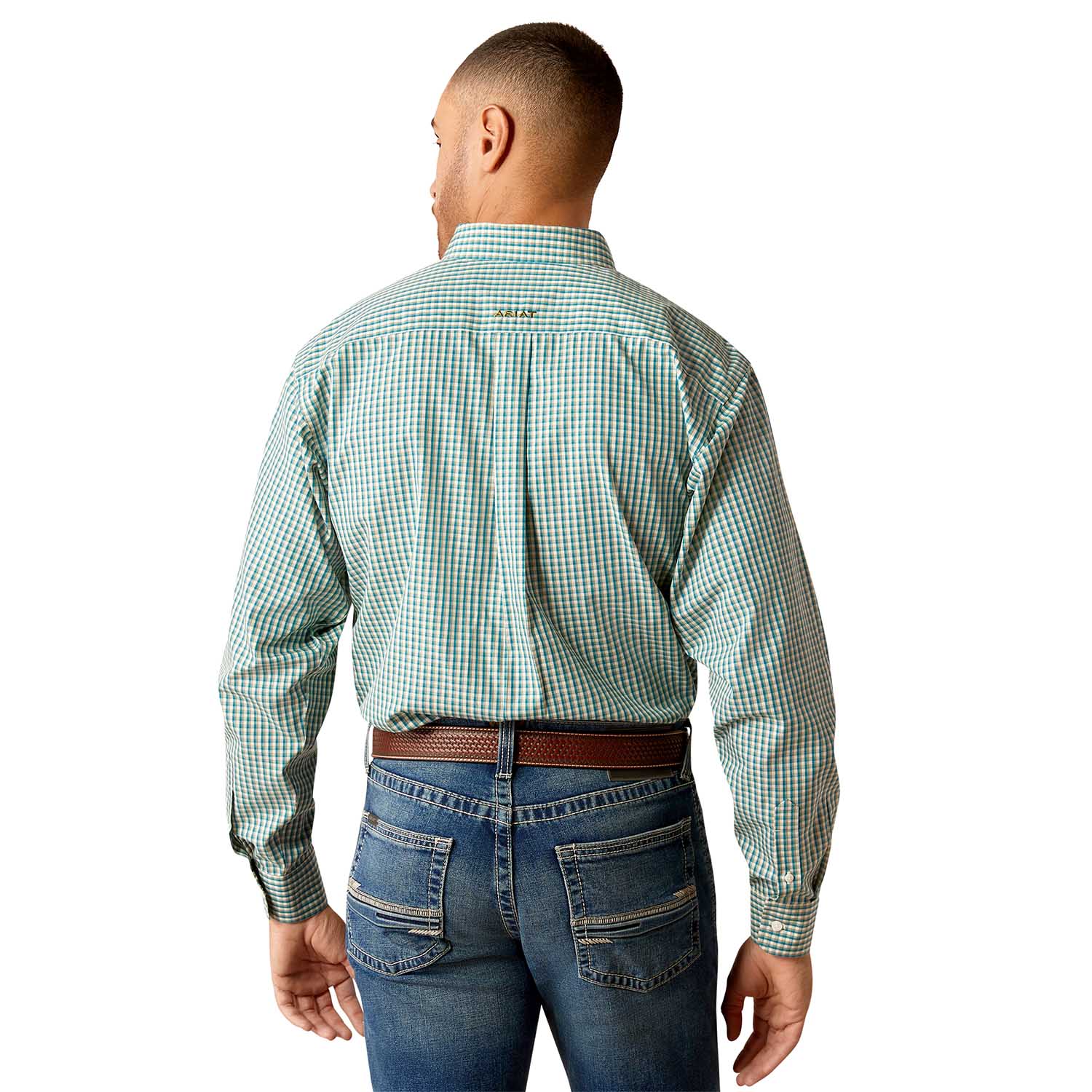 Ariat Men's Wrinkle Free Gus Longsleeve Shirt - Buy Pet Shop