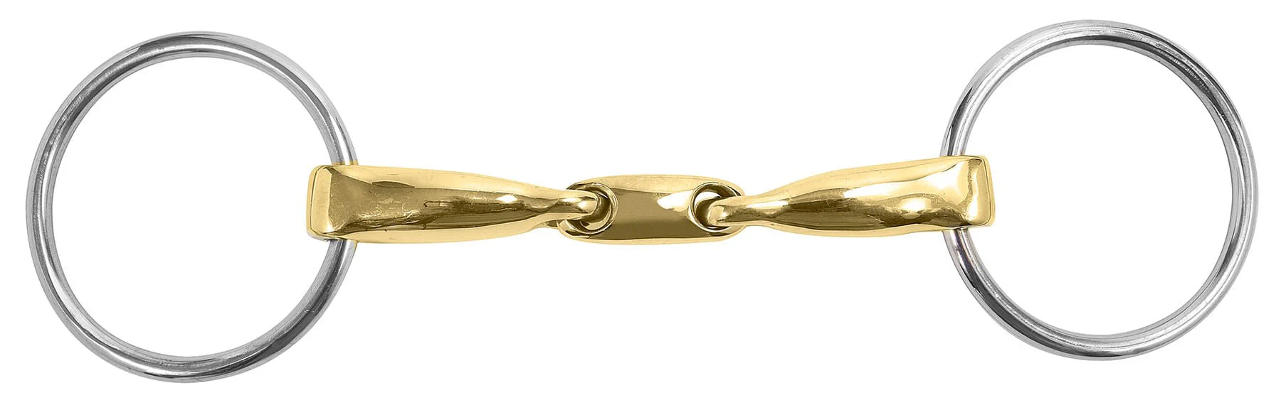 M Toulouse Curved Mouth 16mm Loose Ring Snaffle w/Lozenge - Buy Pet Shop