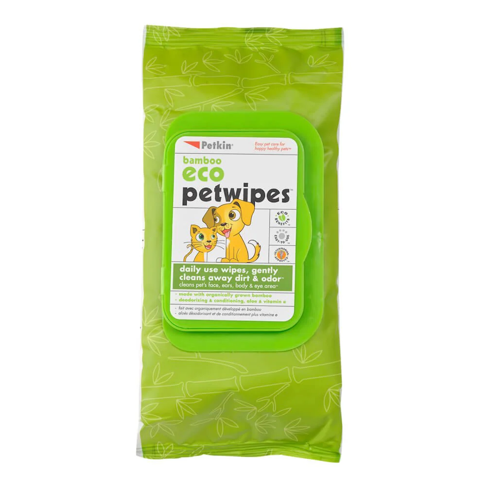 Bamboo Eco Petwipes, 80 ct - Buy Pet Shop