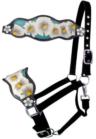 Showman Poppy Flower Bronc Nose Halter - Buy Pet Shop