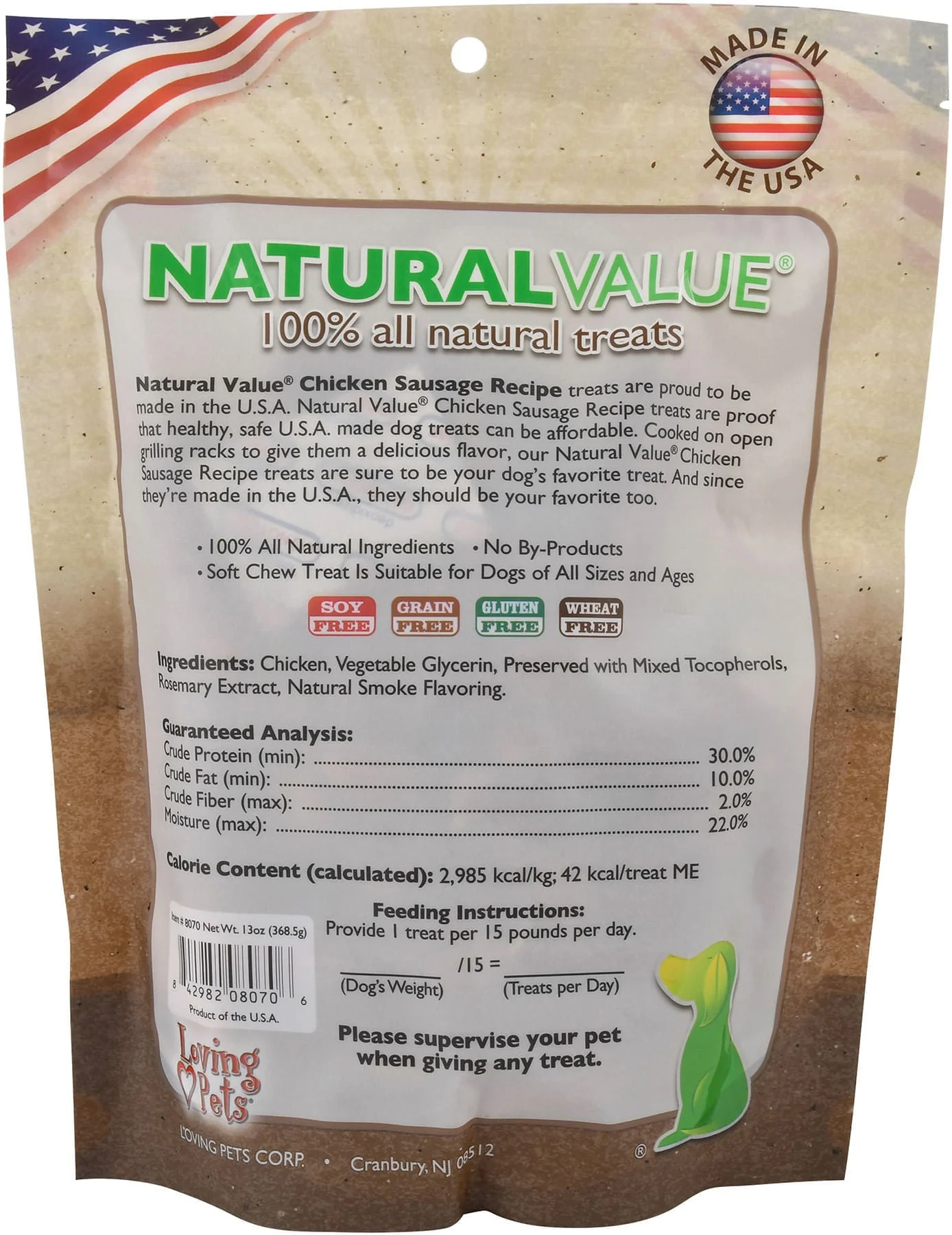 Natural Value Sausages - Buy Pet Shop