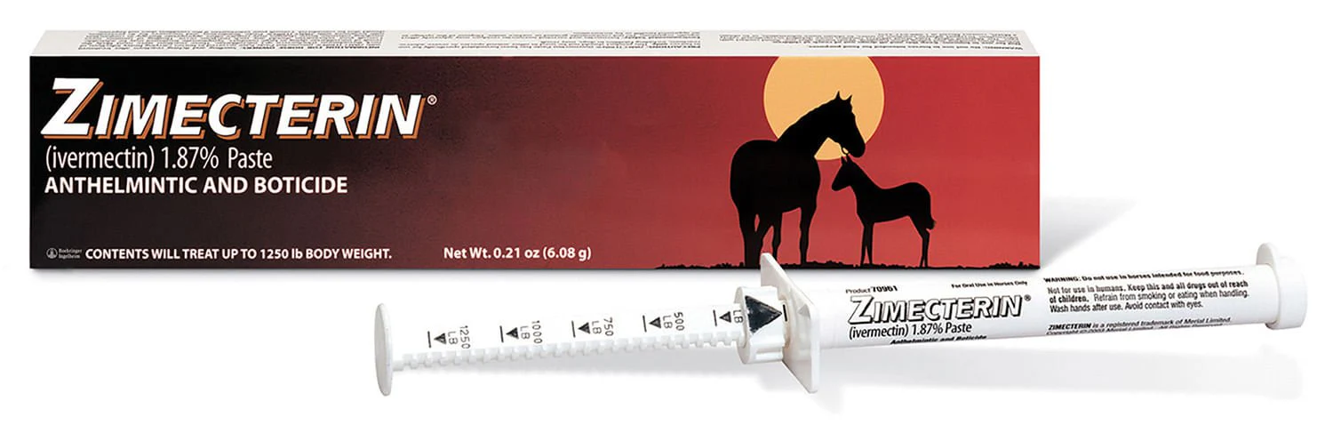 Zimecterin Horse Dewormer Paste, 1-dose - Buy Pet Shop
