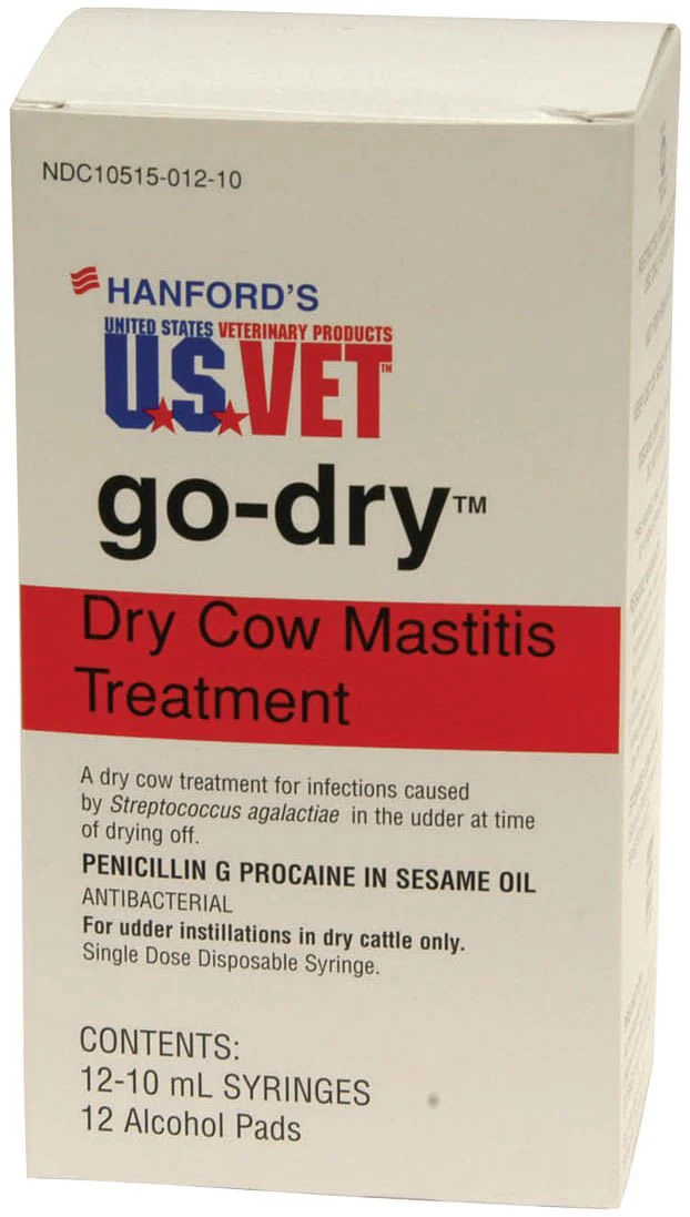 go-dry, box of 12 (10 mL syringes) - Buy Pet Shop