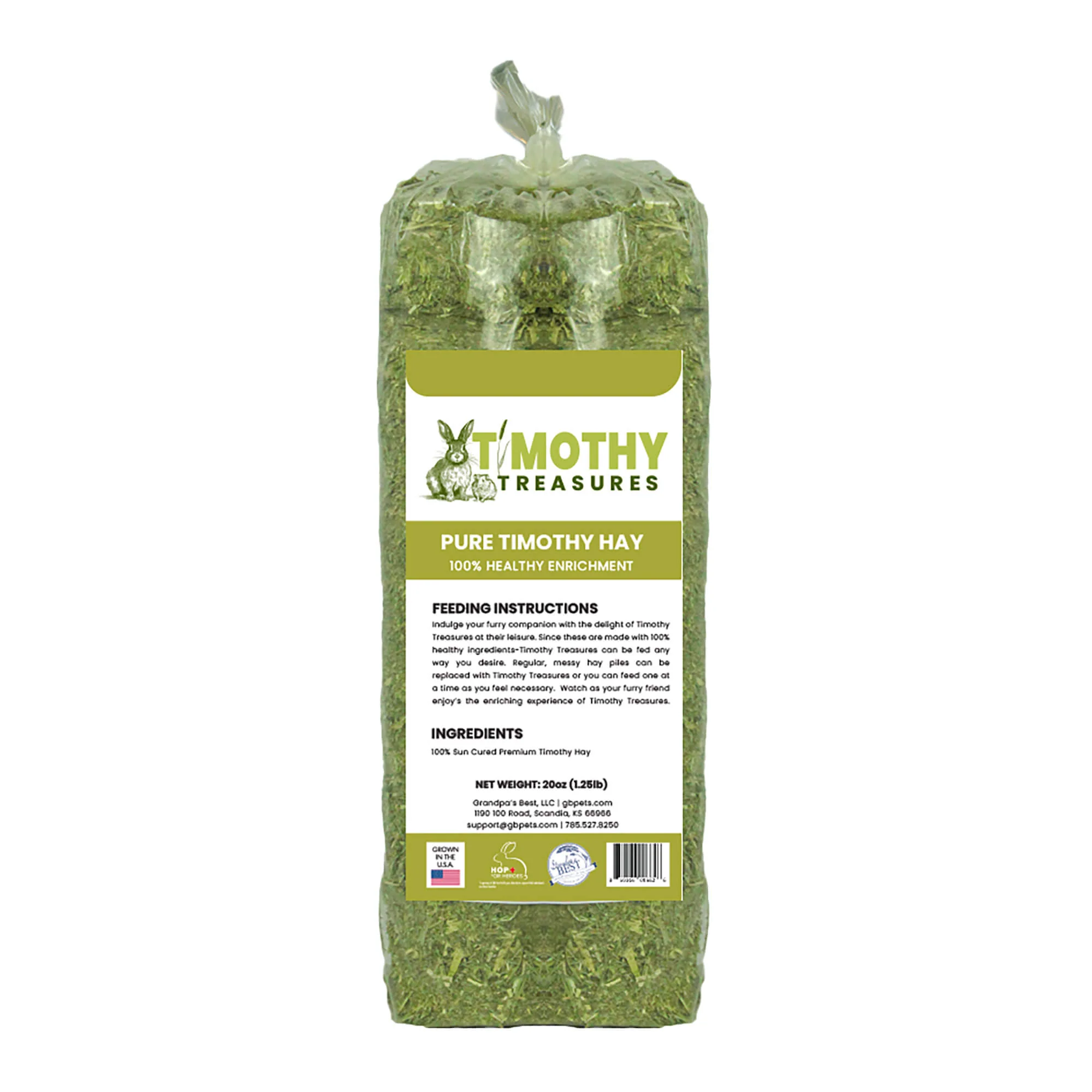 Timothy Treasures Pure Timothy - Buy Pet Shop