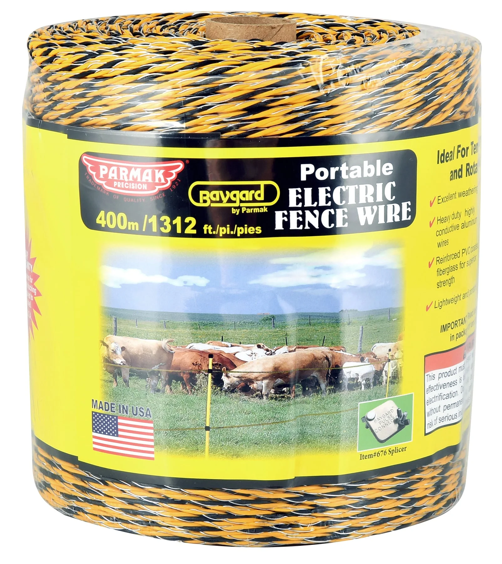 Baygard Heavy Duty Poly Electric Fence Wire - Buy Pet Shop