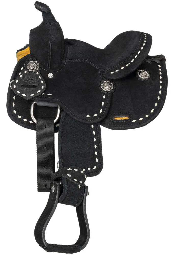 King Series Mini Stratford Suede Barrel Saddle - Buy Pet Shop