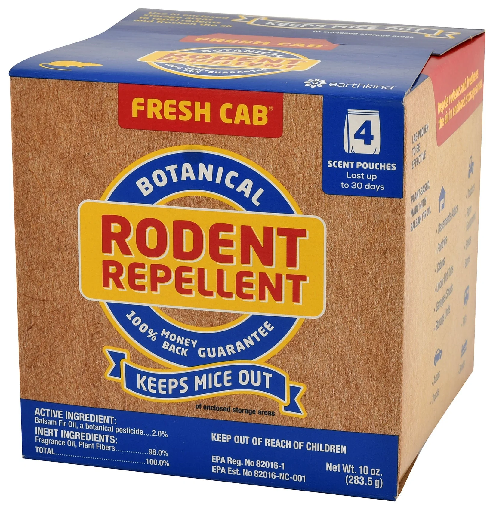 Fresh Cab Rodent Repellent, 10 oz box - Buy Pet Shop
