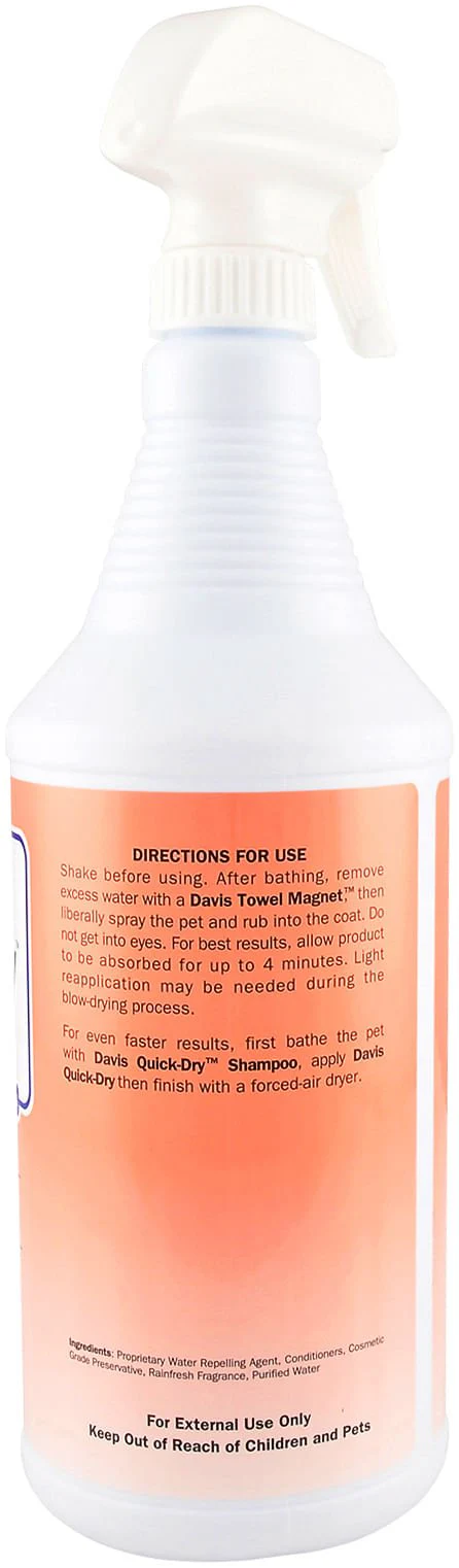 Davis Quick-Dry Spray - Buy Pet Shop