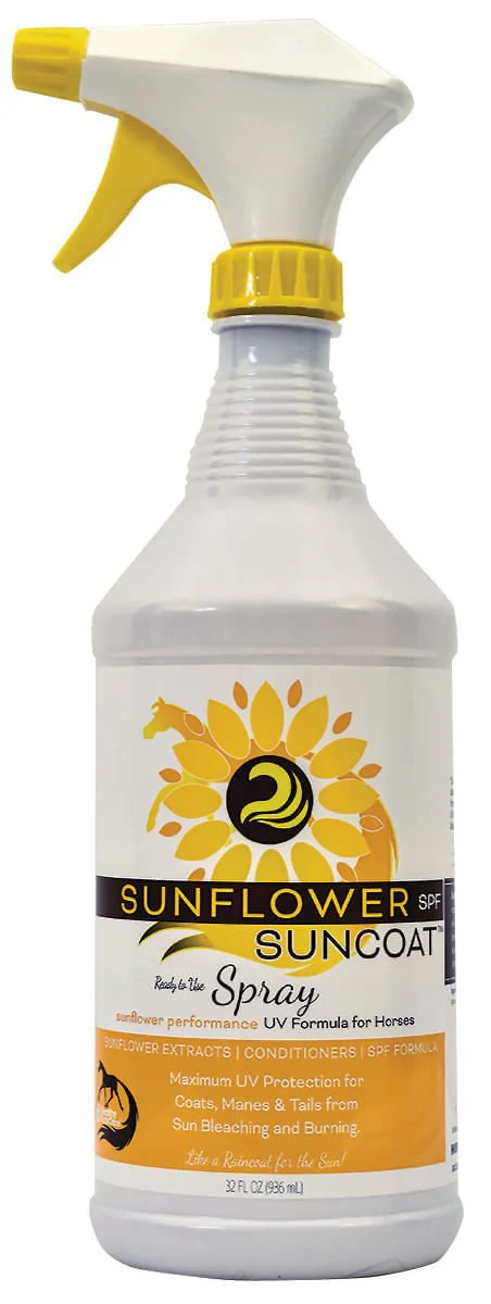 Sunflower Suncoat SPF Spray for Horses, 32 oz - Buy Pet Shop