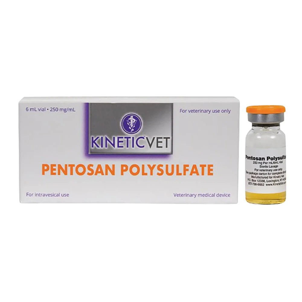 Rx Pentosan Polysulfate (Generic) Injection for Dogs, Cats, & Horses, 6 ml Vial - Buy Pet Shop