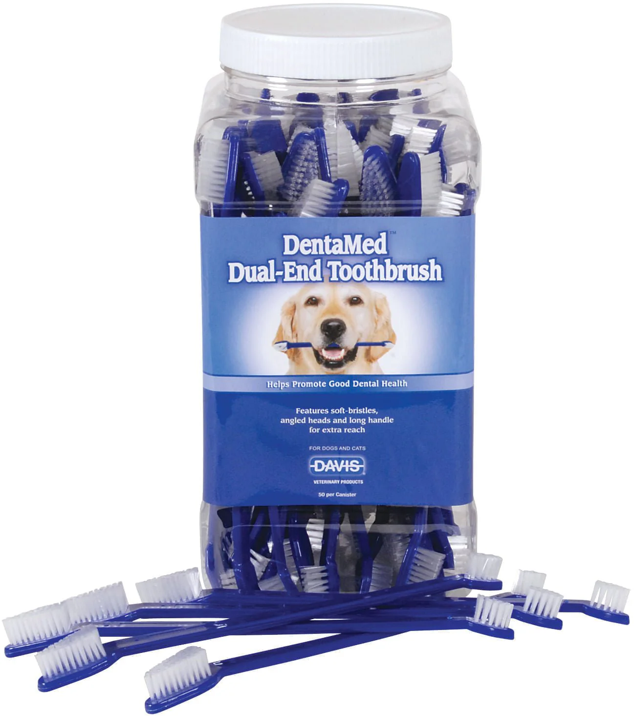 DentaMed Dual-End Toothbrush for Dogs & Cats - Buy Pet Shop