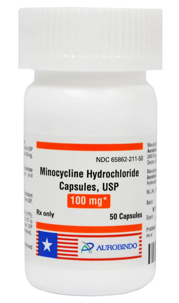 Rx Minocycline (Generic) Capsules, 100mg - Buy Pet Shop