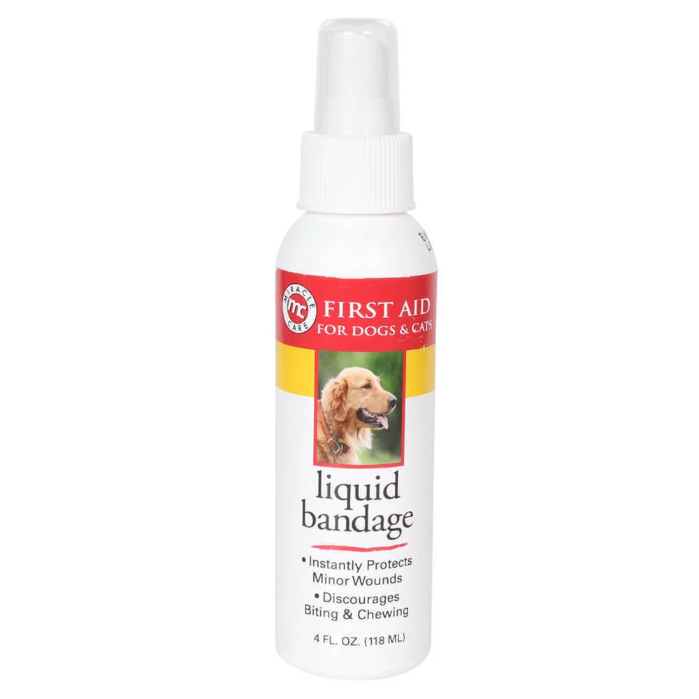 Kwik-Stop Liquid Bandage Spray for Dogs and Cats, 4 oz - Buy Pet Shop