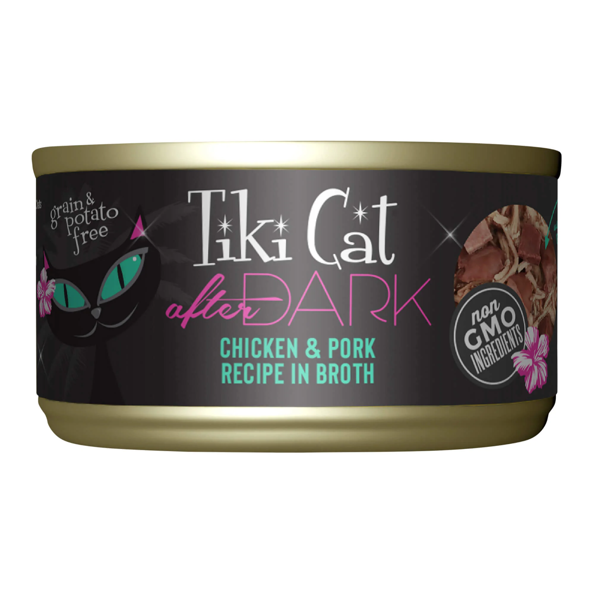 Tiki Cat After Dark Wet Cat Food, Chicken & Pork - Buy Pet Shop