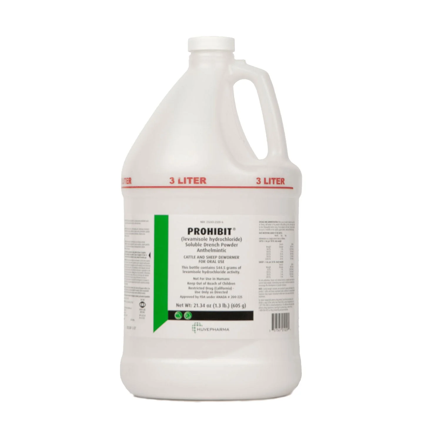 Prohibit Soluble Drench Dewormer for Cattle & Sheep - Buy Pet Shop