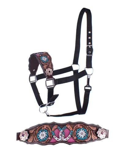 Showman Horse Shoe Bronc Halter - Buy Pet Shop