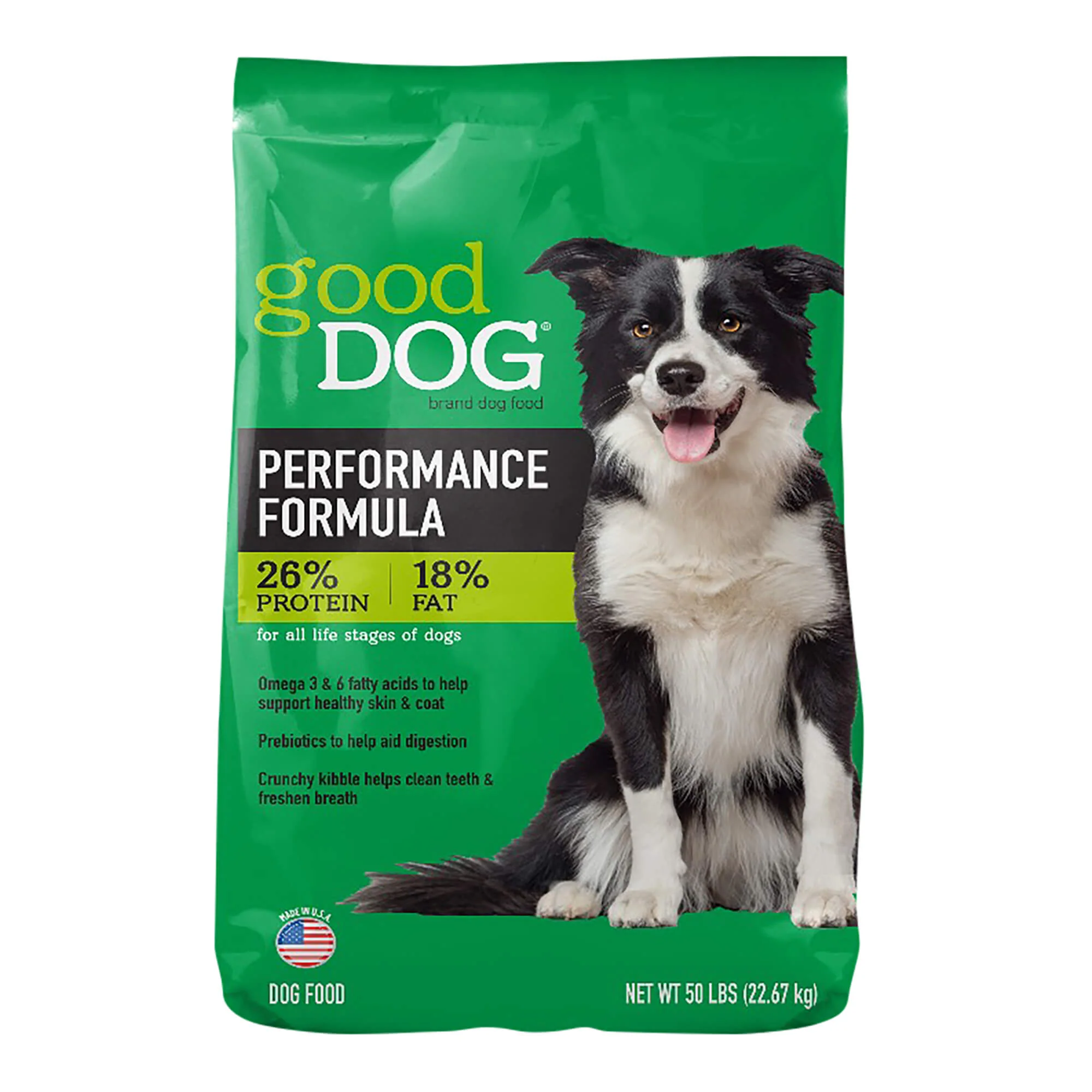 Good Dog Performance 26/18 Dog Food, 50 lbs - Buy Pet Shop