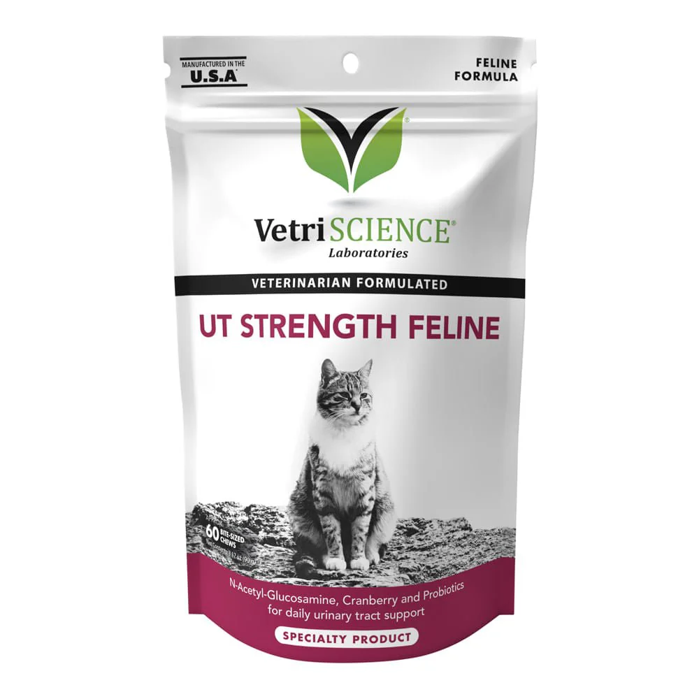VetriScience UT Strength Feline, 60 Bite-Sized Chews - Buy Pet Shop
