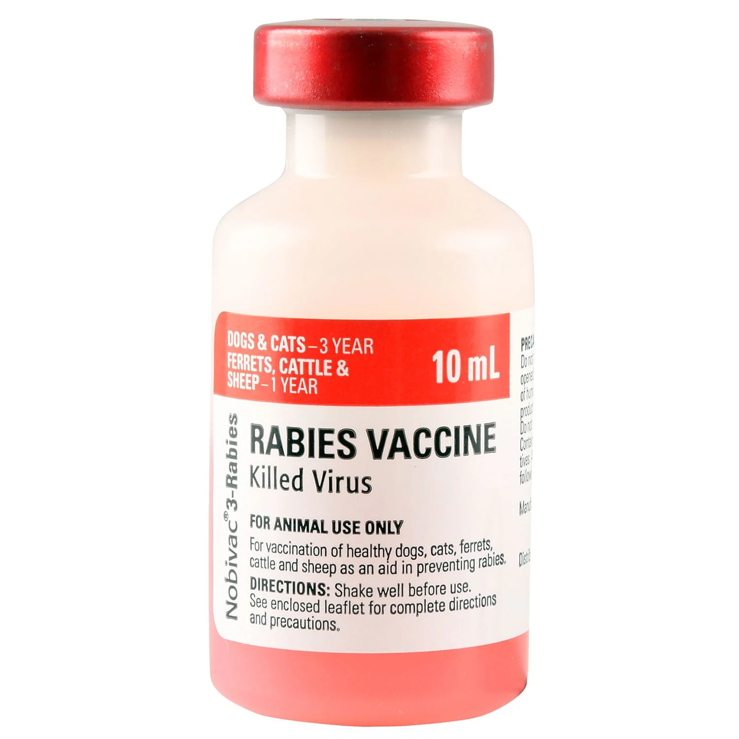 Nobivac 3 Rabies Vaccine (No Tags) - Buy Pet Shop