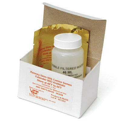 Kenney Skim Milk Canine Semen Extender Kit - Buy Pet Shop