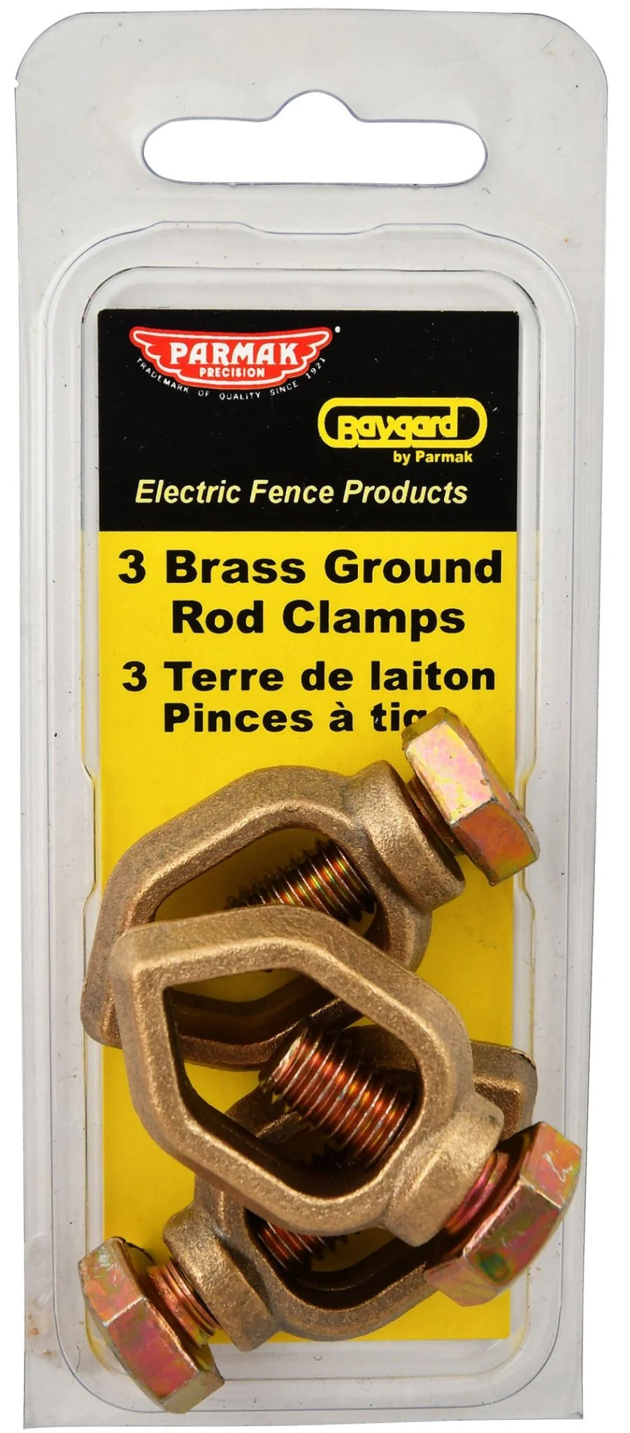 Brass Grounding Rod Clamps, 3 pack - Buy Pet Shop