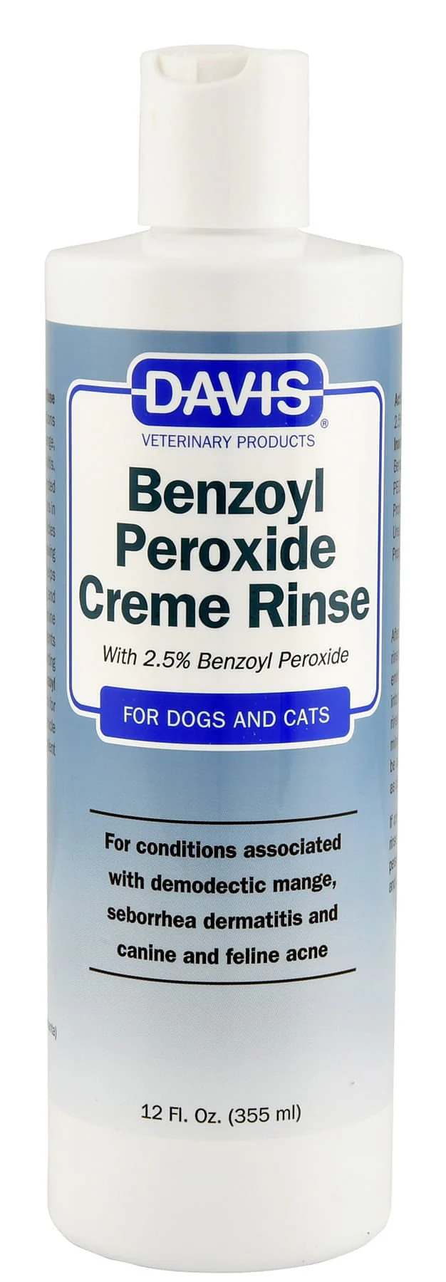 Davis Benzoyl Peroxide Creme Rinse - Buy Pet Shop