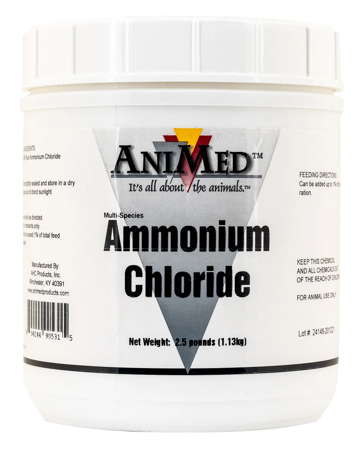 Ammonium Chloride Supplement for Goats, 2.5 lb - Buy Pet Shop