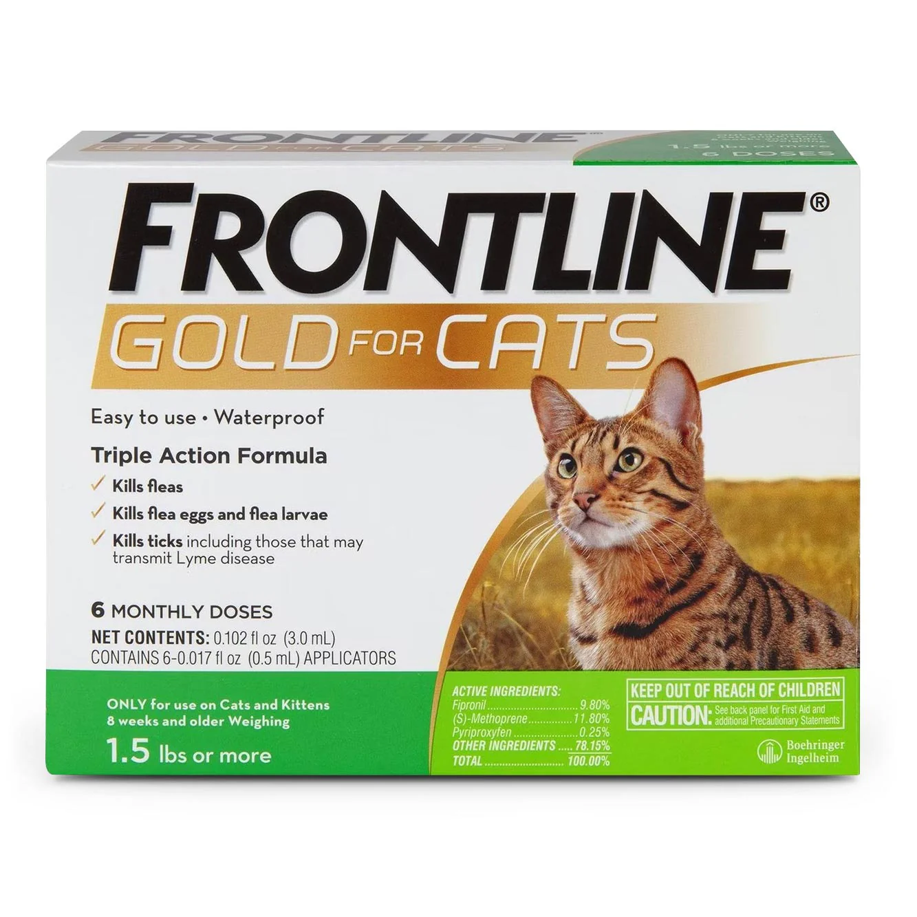 Frontline Gold for Cats - Buy Pet Shop