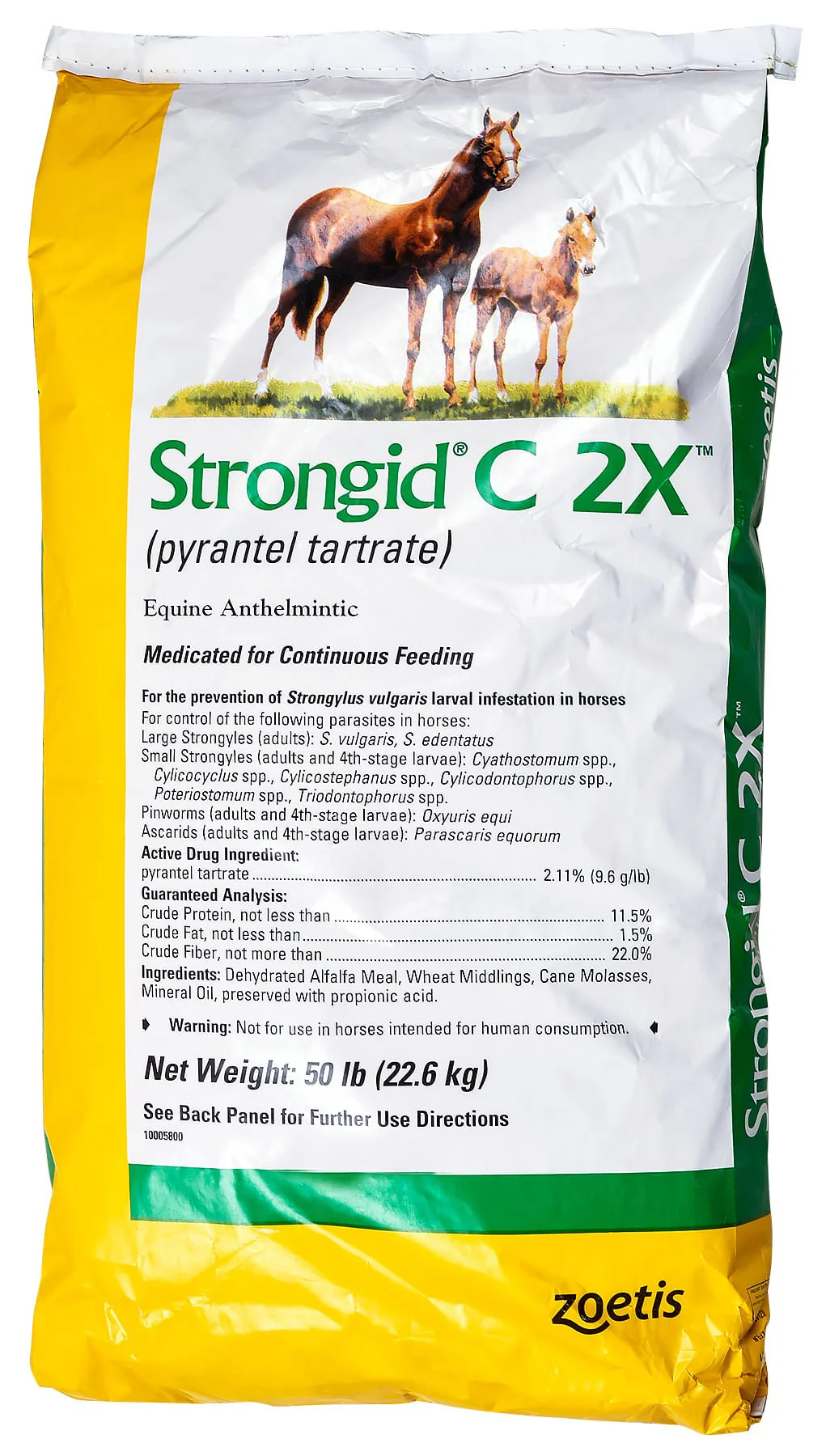 Strongid C 2X  Concentrated Daily Equine Anthelmintic - Buy Pet Shop