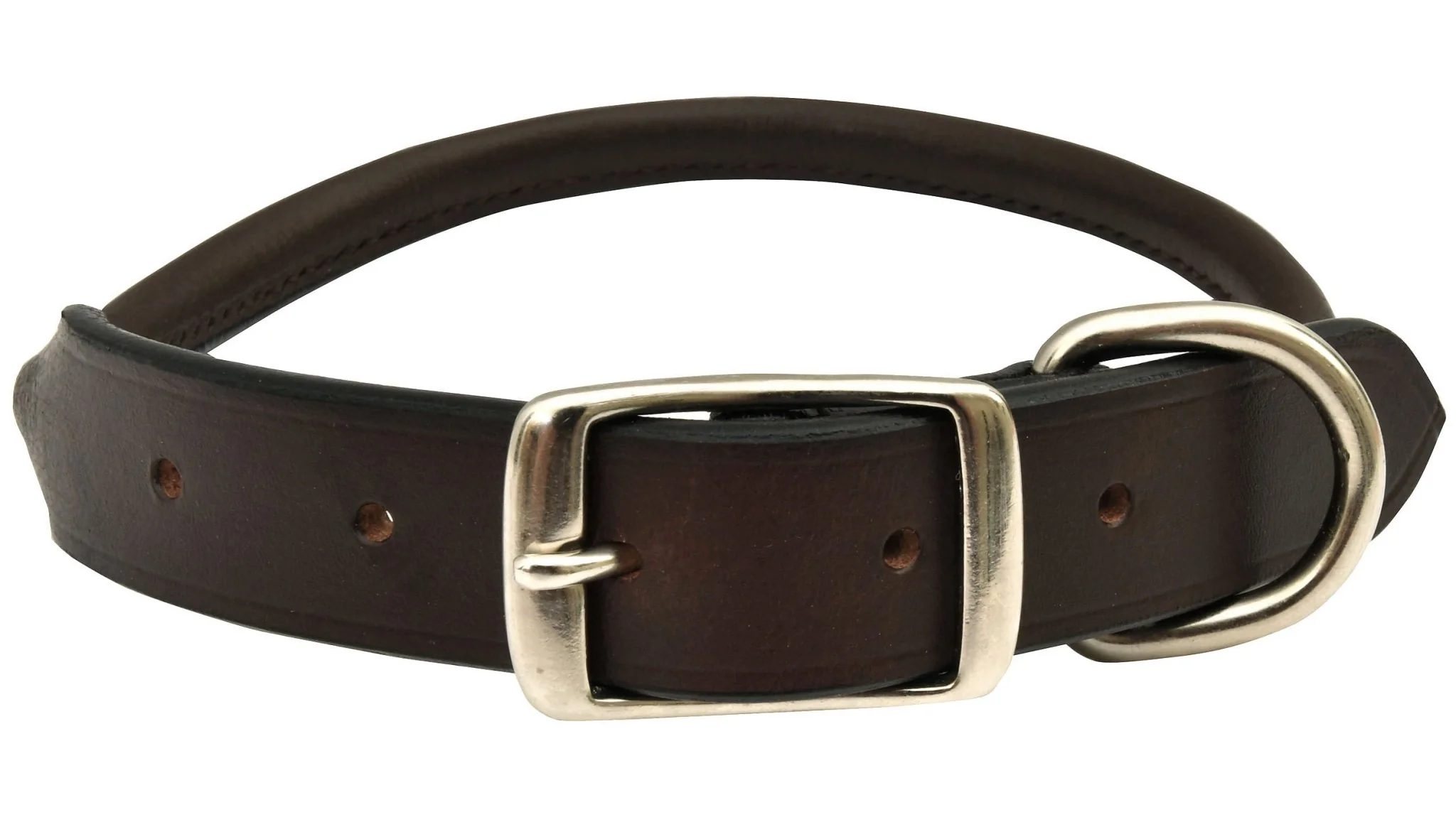 Premium Rolled Leather Collar - Buy Pet Shop