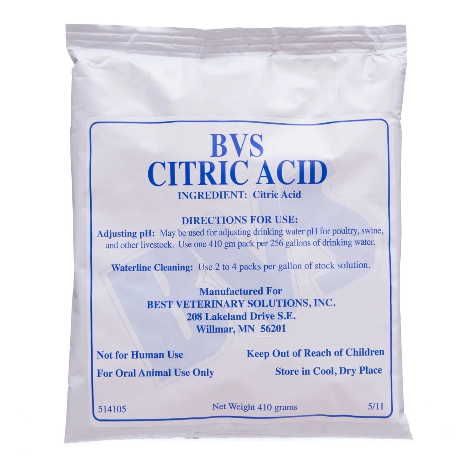 Citric Acid Soluble Powder for Poultry & Swine, 410 g pkt - Buy Pet Shop