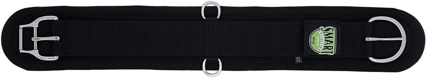 Weaver Neoprene Smart Cinches, Straight, Black - Buy Pet Shop