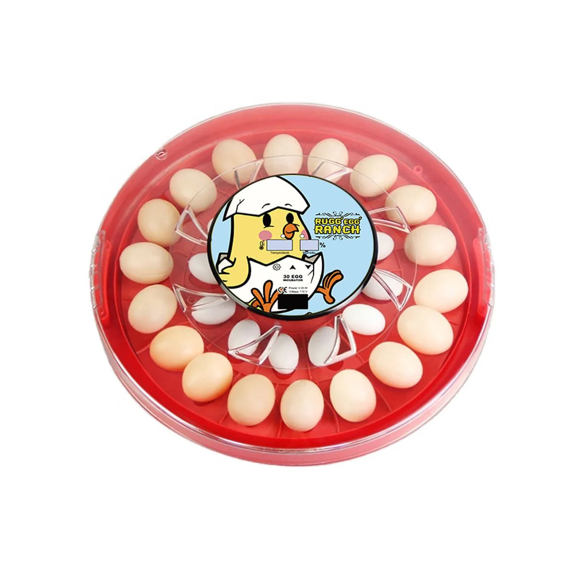 Rugg'EGG' Ranch 30 Egg Incubator, Red - Buy Pet Shop