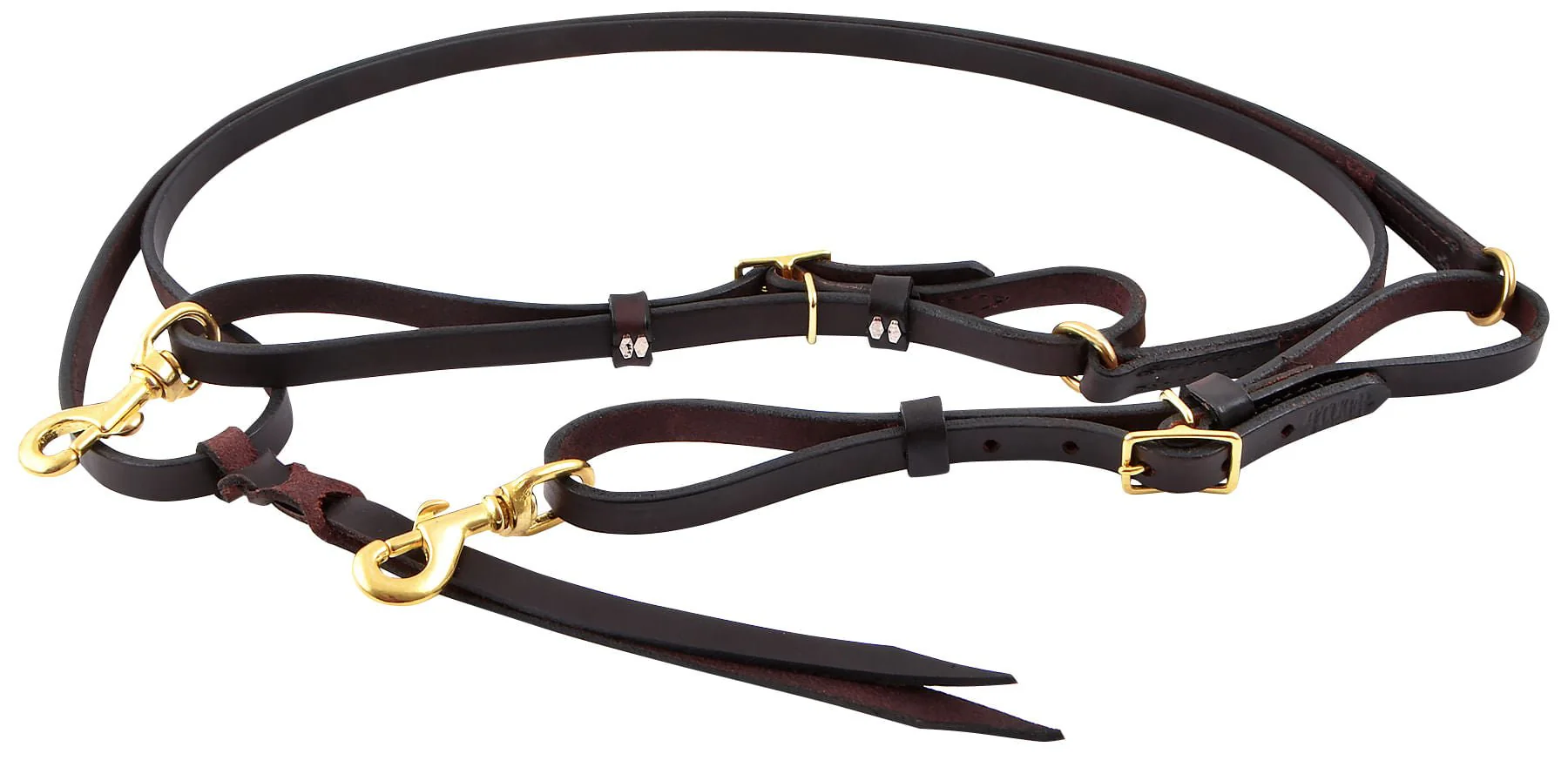 Tucker Leather Adjustable Trail Rein - Buy Pet Shop