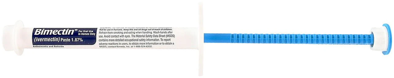 Bimectin Paste Horse Dewormer, 1-dose - Buy Pet Shop