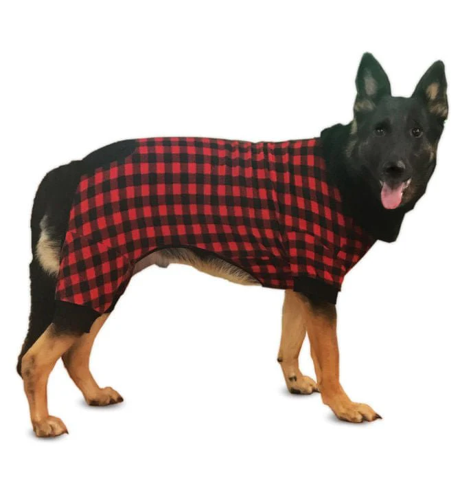 Buffalo Plaid Dog Pajamas - Buy Pet Shop