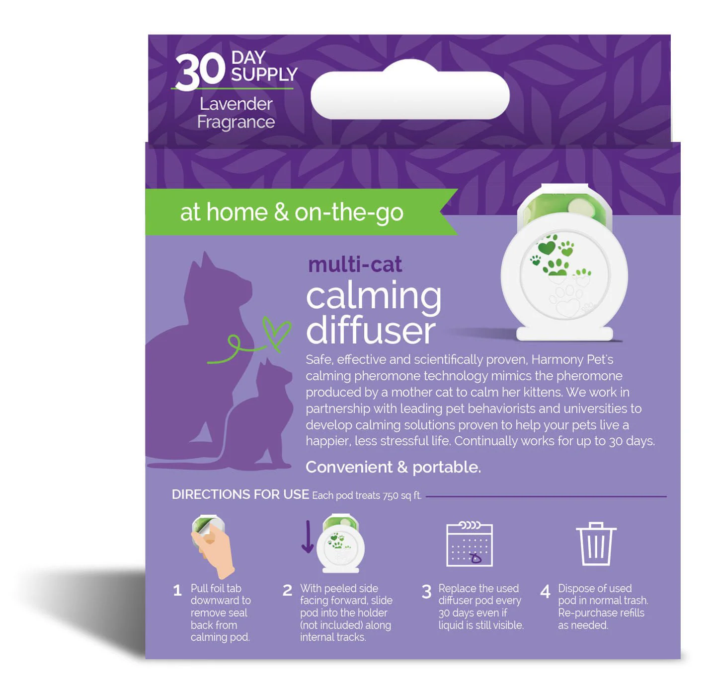 Harmony Pet Calming Home Diffuser for Cats & Refills - Buy Pet Shop