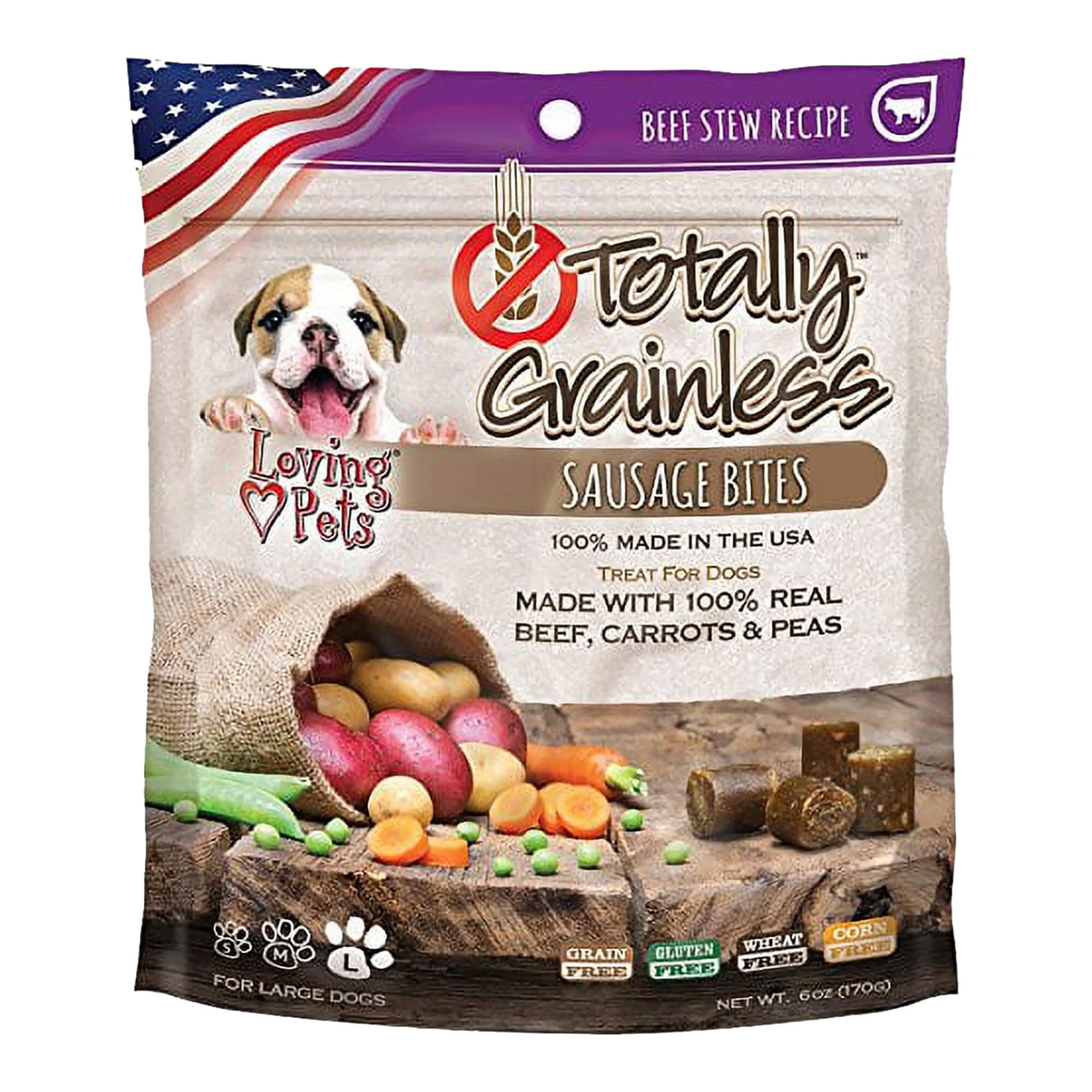 Totally Grainless Sausage Bites, 6 oz - Buy Pet Shop