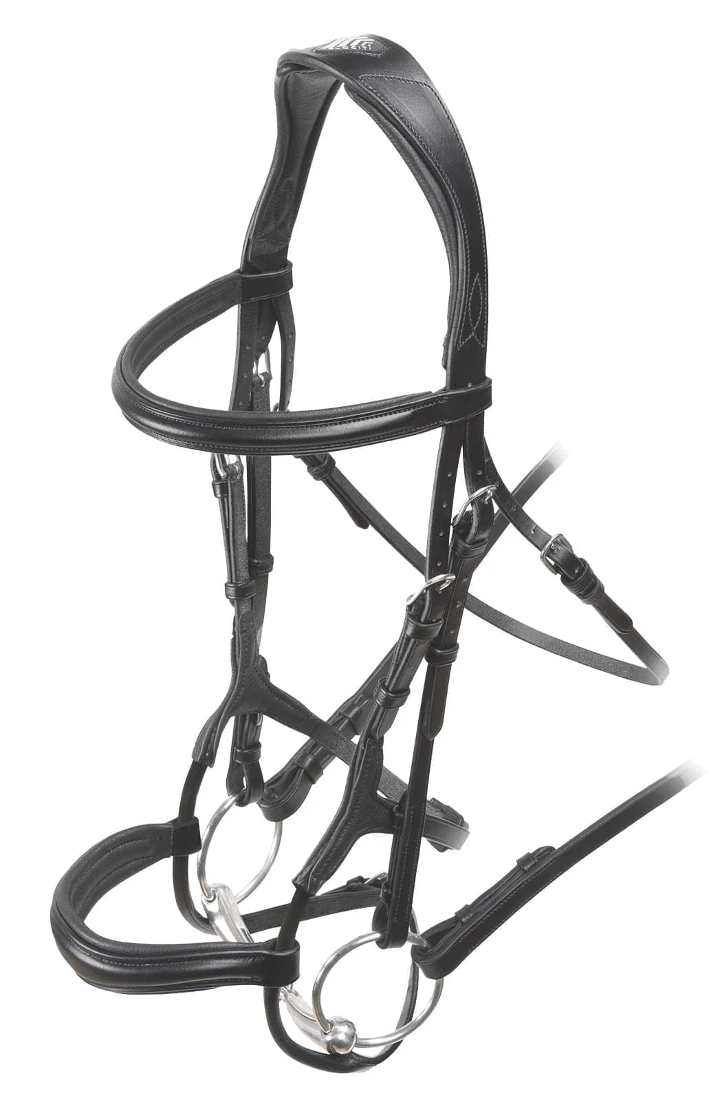 Velociti Rolled Padded Cavesson Bridle - Buy Pet Shop