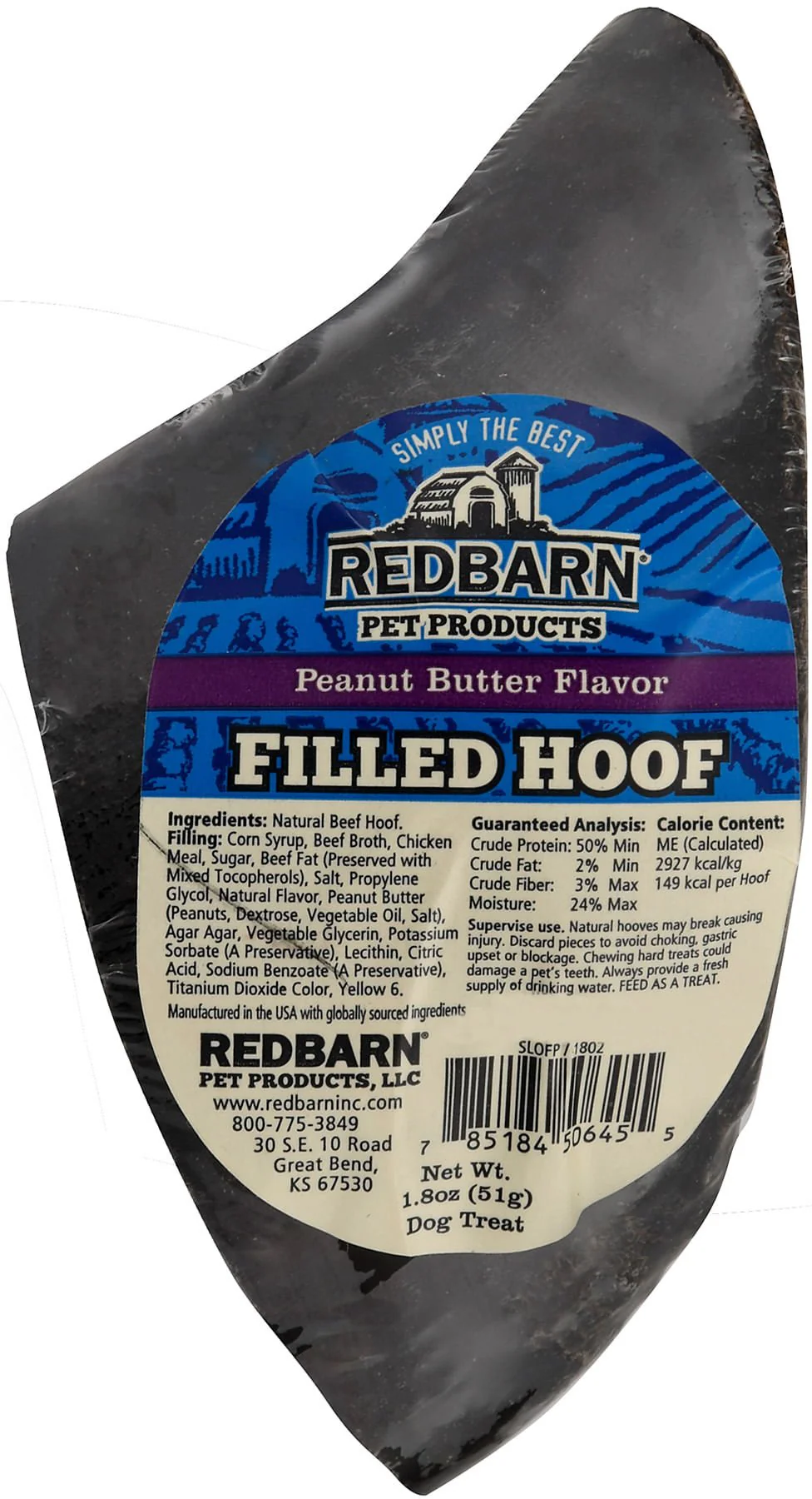 Redbarn Dog Treats Filled Cow Hoof - Buy Pet Shop