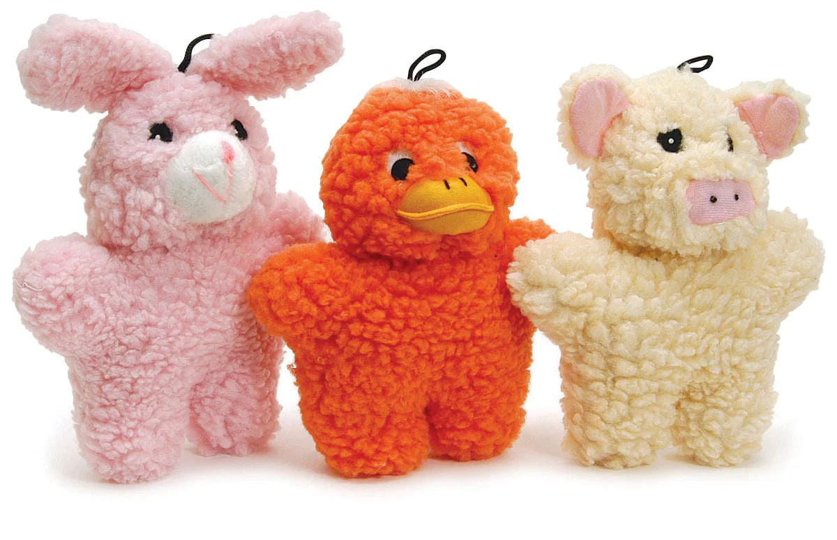 Animal Fuzzies Plush Squeaker Dog Toys - Buy Pet Shop