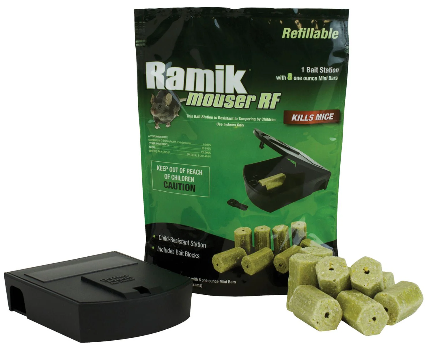 Ramik Mouser Refillable Bait Station - Buy Pet Shop