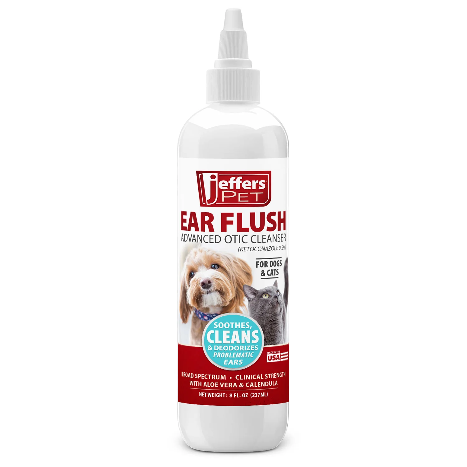 Ear Flush, 8 fl oz (237 ml) - Buy Pet Shop