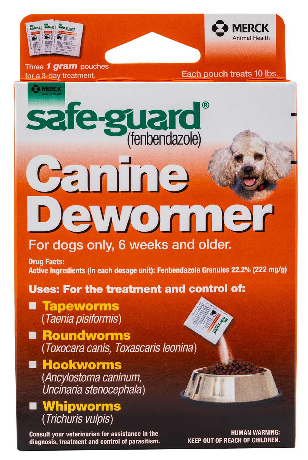 Safe-Guard Canine Fenbendazole Dewormer for Tapeworms, Roundworms, Hookworms, & Whipworms - Buy Pet Shop