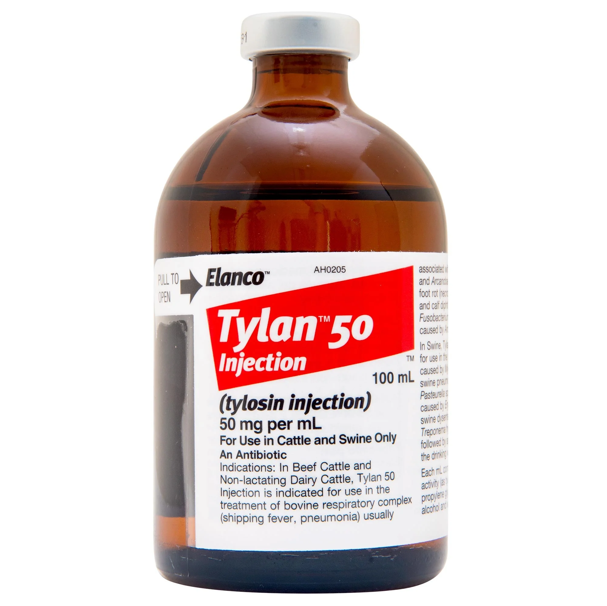 Rx Tylan 50 Injection, 100 mL - Buy Pet Shop